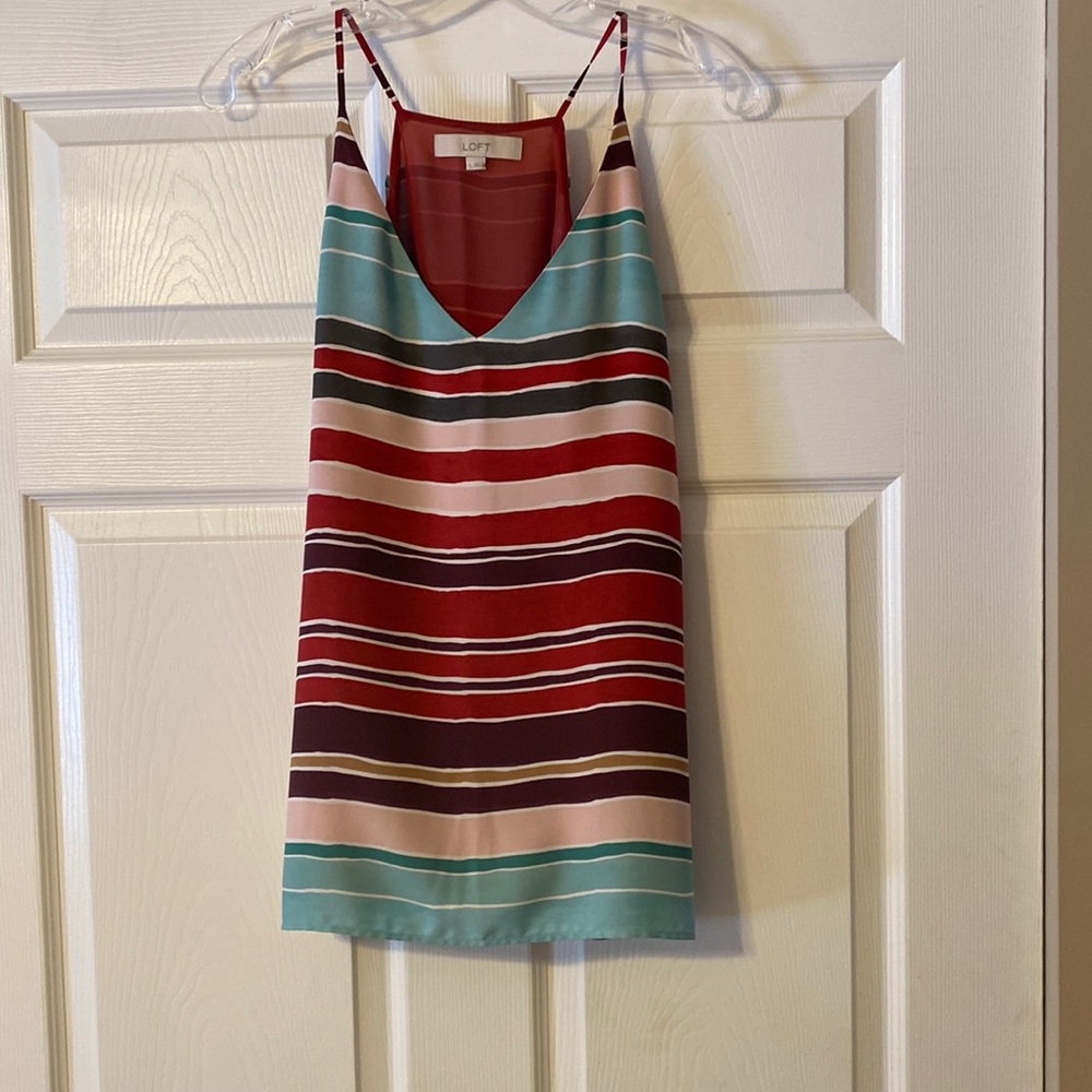 LOFT RacerBack Lined Top